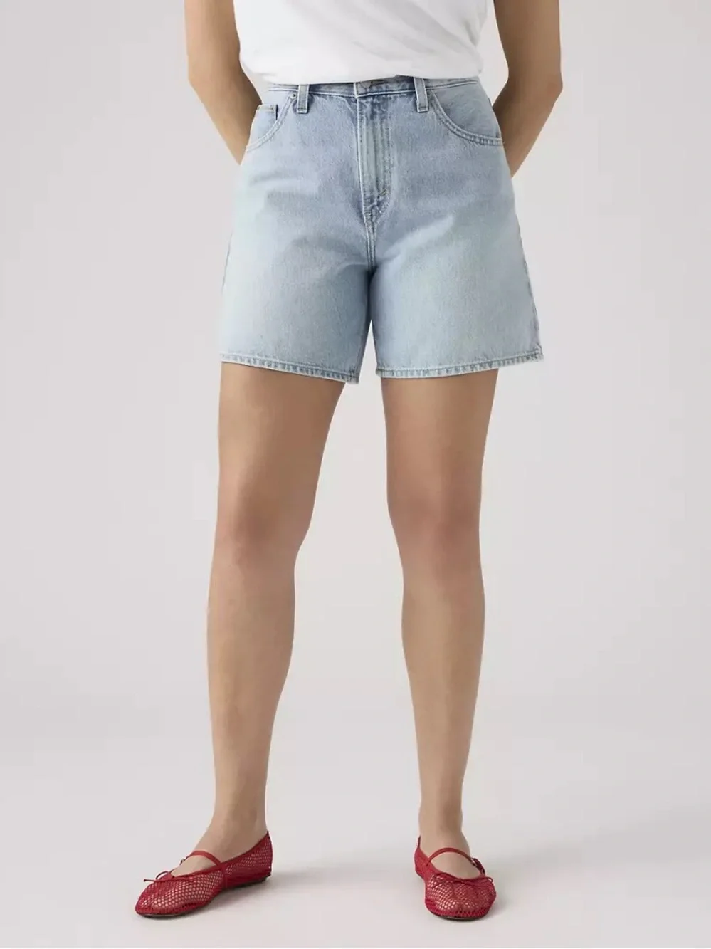 Levi’s high rise baggy women’s shorts